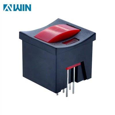 14*14MM照明付きラッチ押しボタンスイッチ