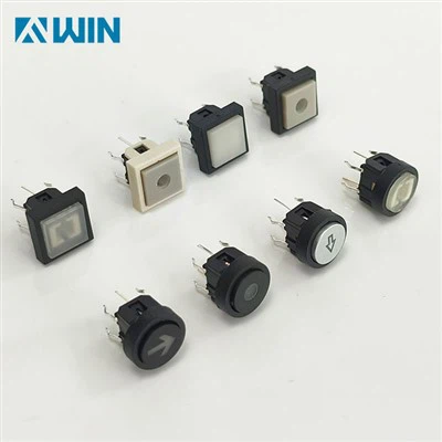 LED付き垂直照明タクトスイッチ