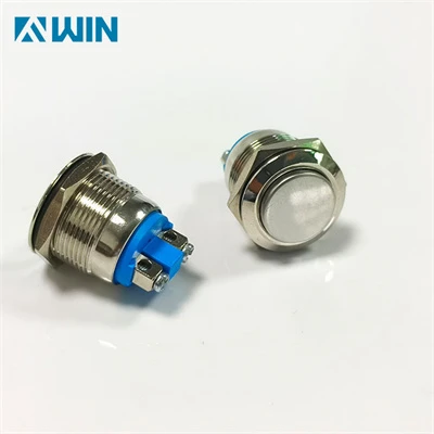16mmプッシュボタンメタル