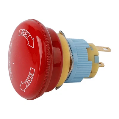 マッシュルームの赤い緊急スイッチ